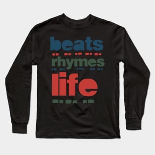 beats rhymes life 2023 02 Long Sleeve T-Shirt